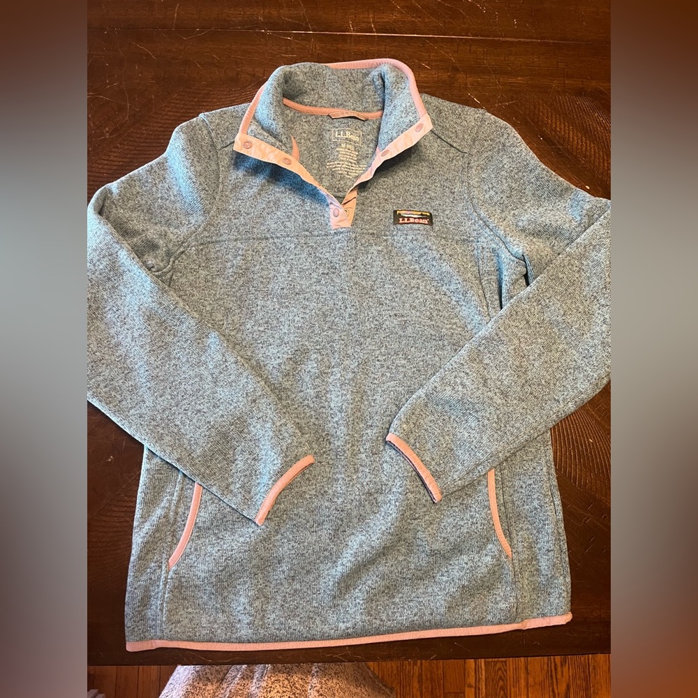 Ll Bean Pullover! Size Medium - image 1